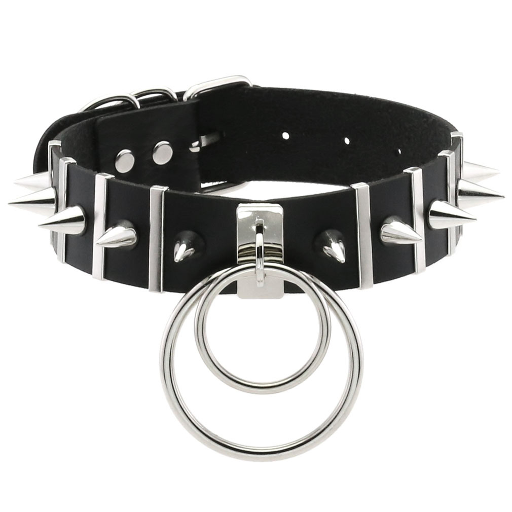 Women'S Emo Accessories - Collier Punk en métal pour femmes