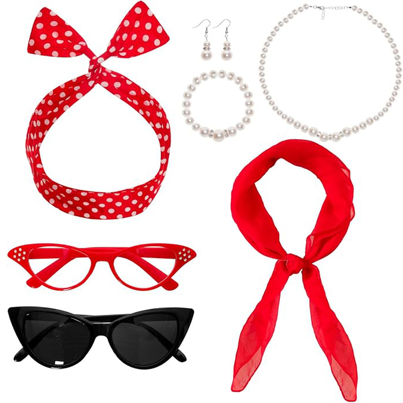 Women'S Accessories In The 1950S - 7 pièces, accessoires de costume des