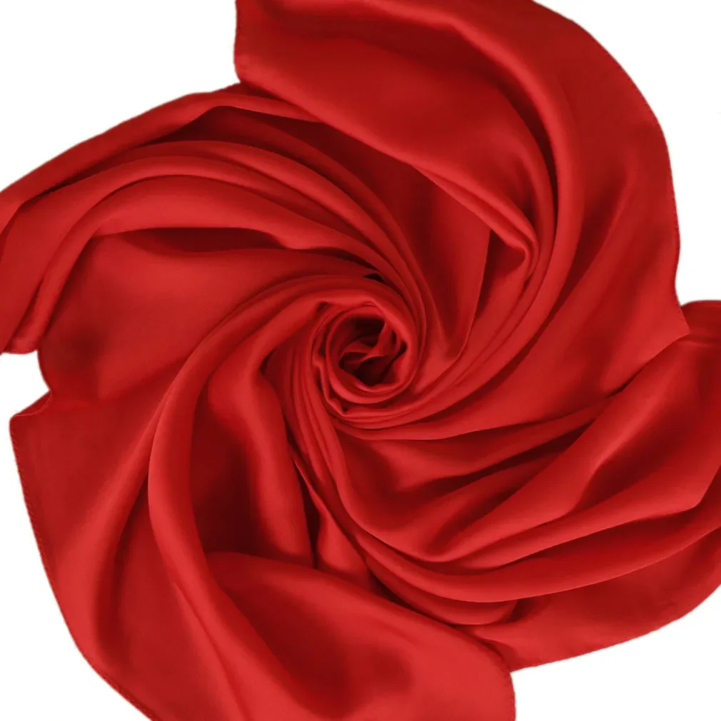 Écharpe en satin pour femmes 7 - Silk Scarf Square avis et prix