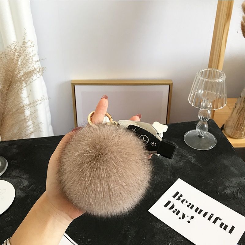 Porte-clés Poms en boule de fo - Women'S Emo Accessories avis et prix
