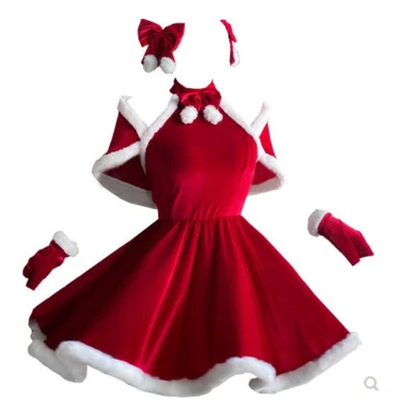 Costume de cosplay de Noël, ro - Women'S Red Accessories avis et prix