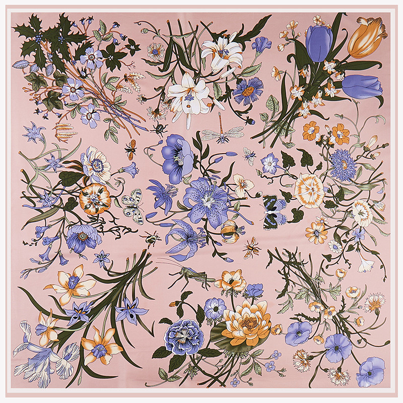 POBING foulard en soie sergé f - Silk Scarf Square avis et prix
