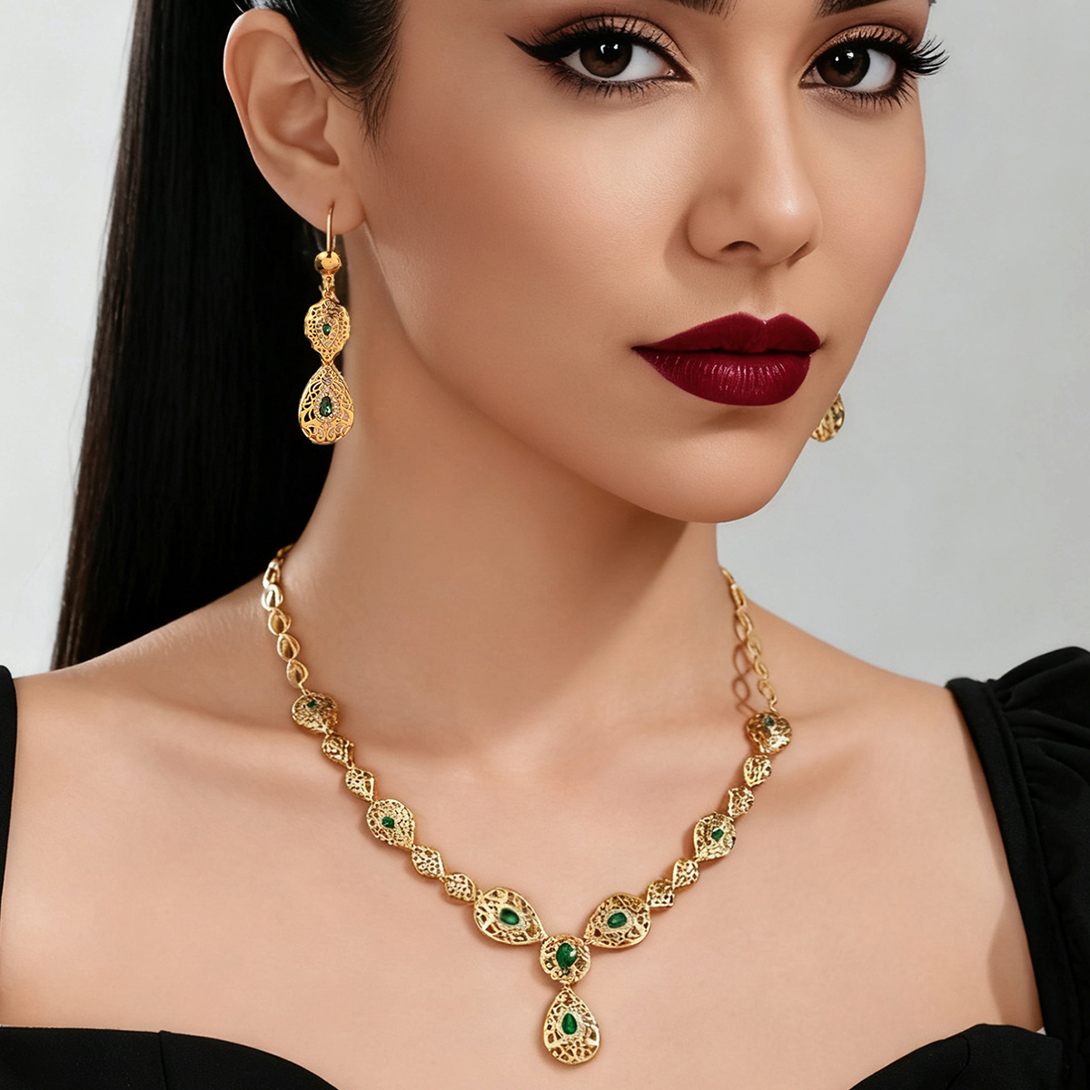 Parure de bijoux en or 9999 -  - Women Accessories Dubai avis et prix