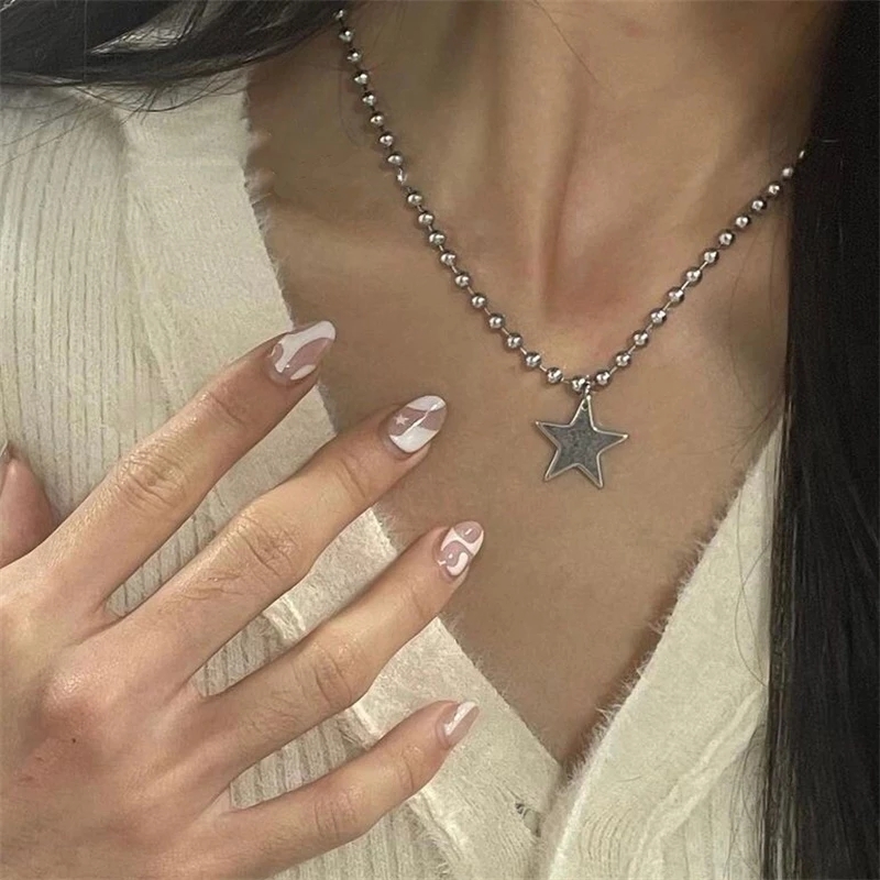 Kpop Cool Punk Vintage étoile  - Women'S Emo Accessories avis et prix