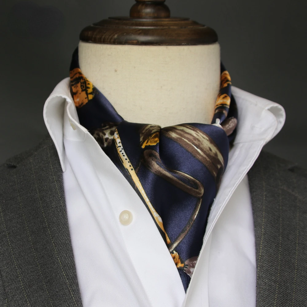 Foulard en soie britannique po - Silk Scarf Square avis et prix