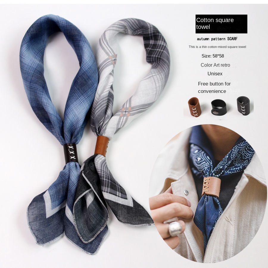 Écharpe carrée pour hommes ave - Silk Scarf Square avis et prix