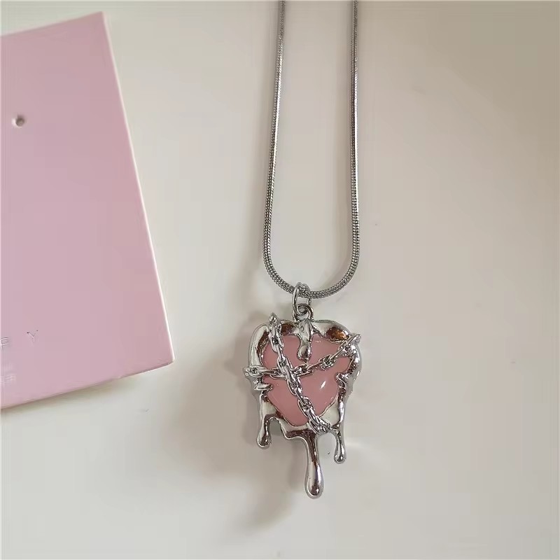 Nouveau Punk gothique rouge no - Women'S Emo Accessories avis et prix