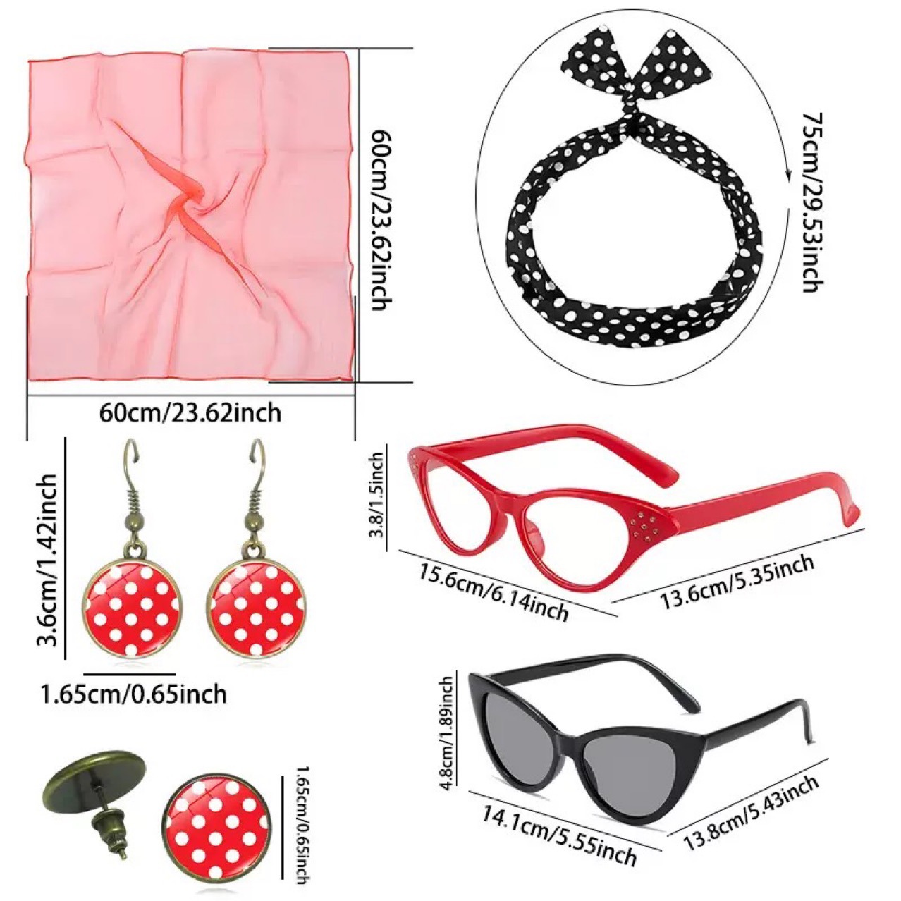 Costume de fête hippie rétro d - Women'S Accessories In The 1950S avis et prix