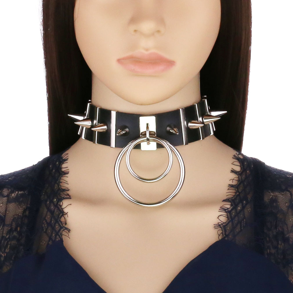 Collier Punk en métal pour fem - Women'S Emo Accessories avis et prix
