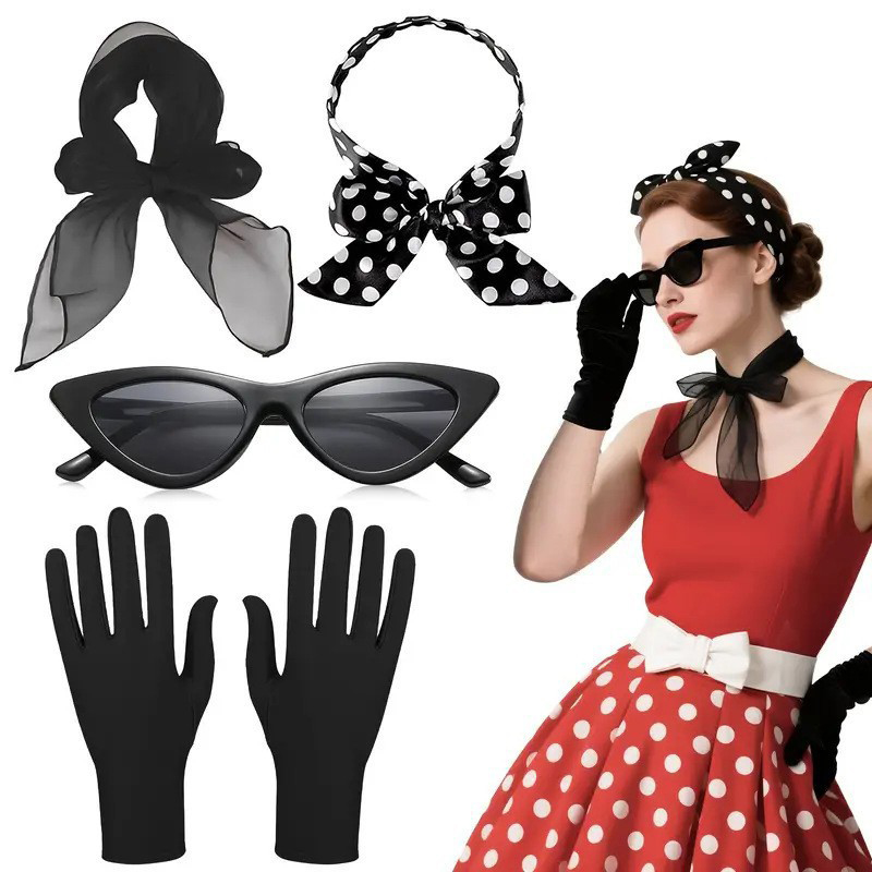 Accessoires de costume rétro d - Women'S Accessories In The 1950S avis et prix